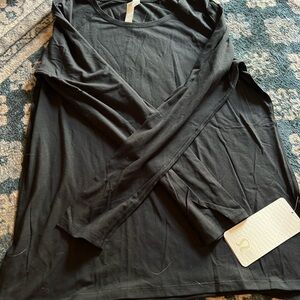 Lululemon Athletica Black Long Sleeve Top